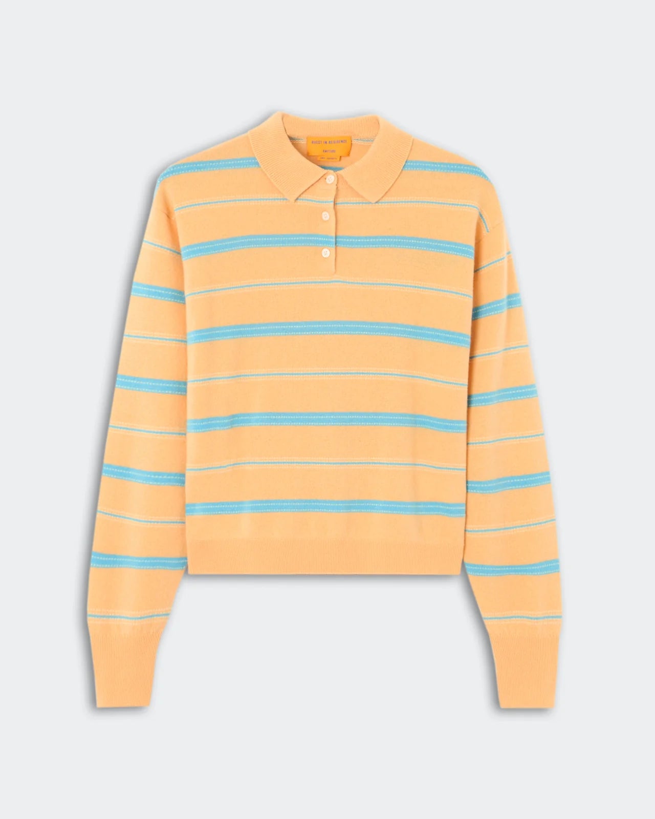 Guest in Residence Collegiate Stripe Polo