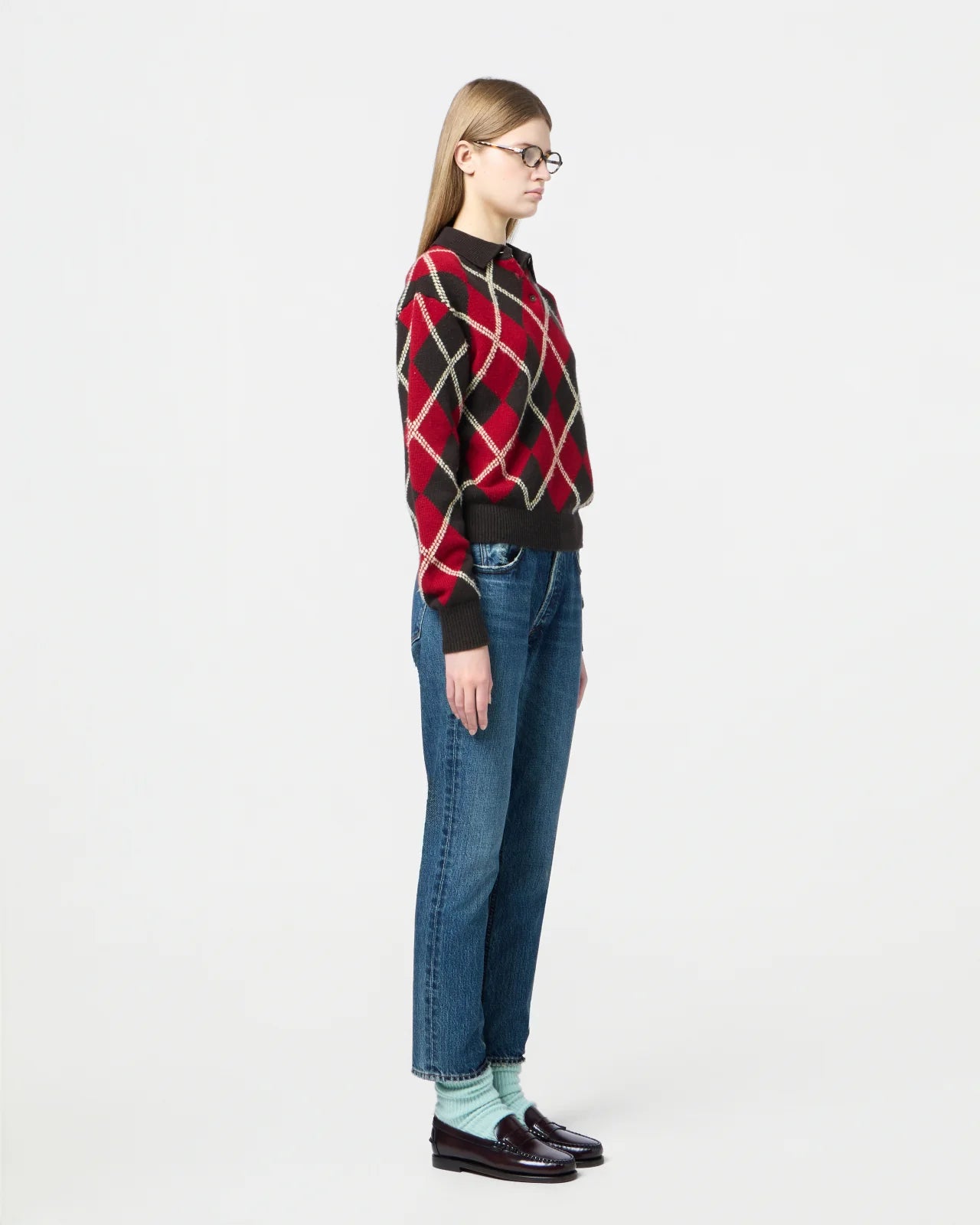 Guest in Residence Collegiate Argyle Polo