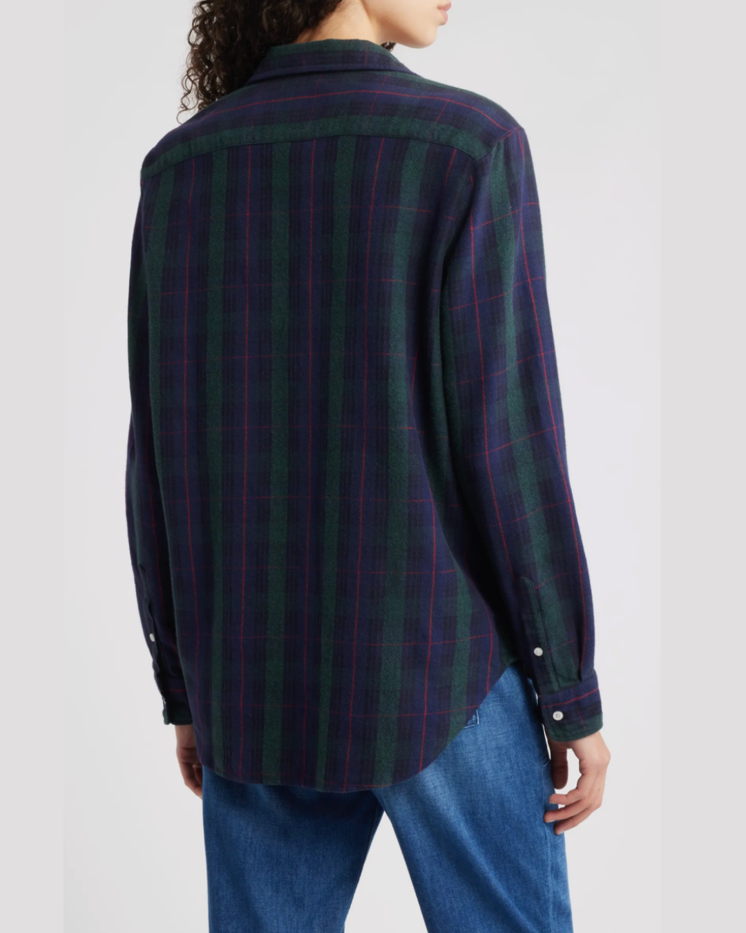 Frank and Eileen Eileen Relaxed Button-Up Shirt in Plaid Flannel