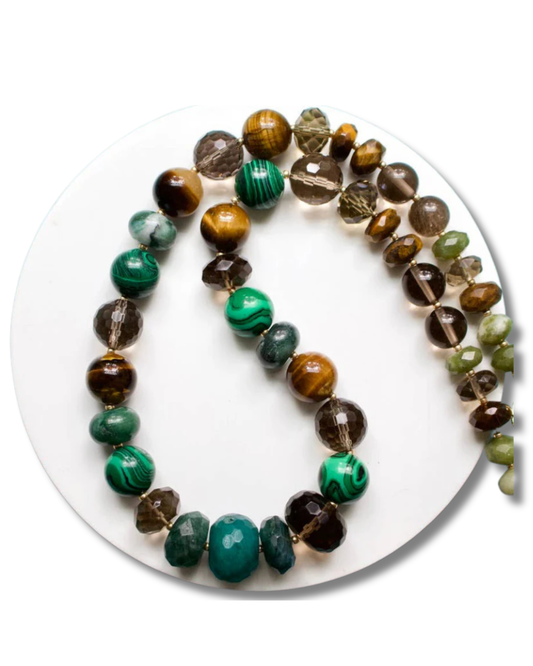 a.v. max Chunky Colorful Semi-Precious Necklace 5668N