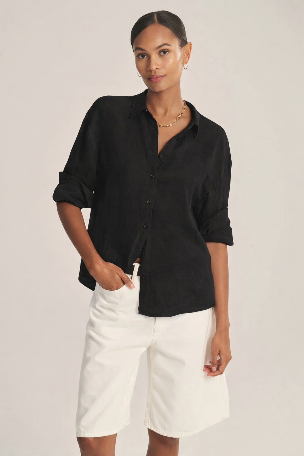 Velvet Brighton Linen Shirt