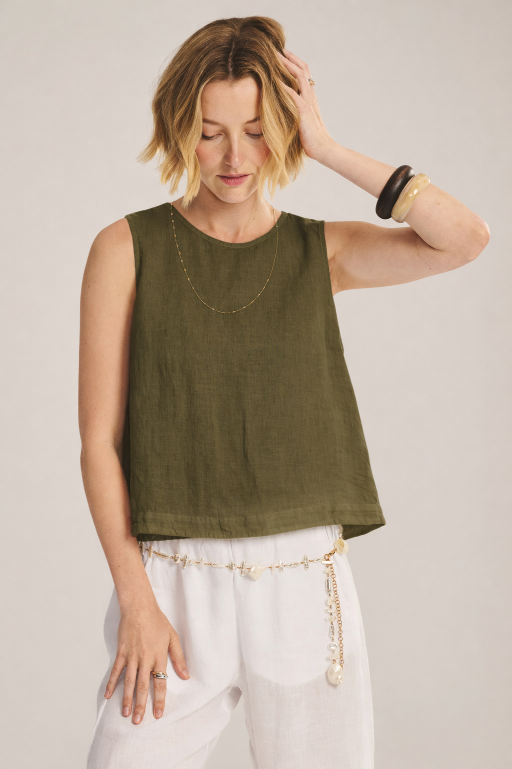 Velvet Maxine Linen Shirt