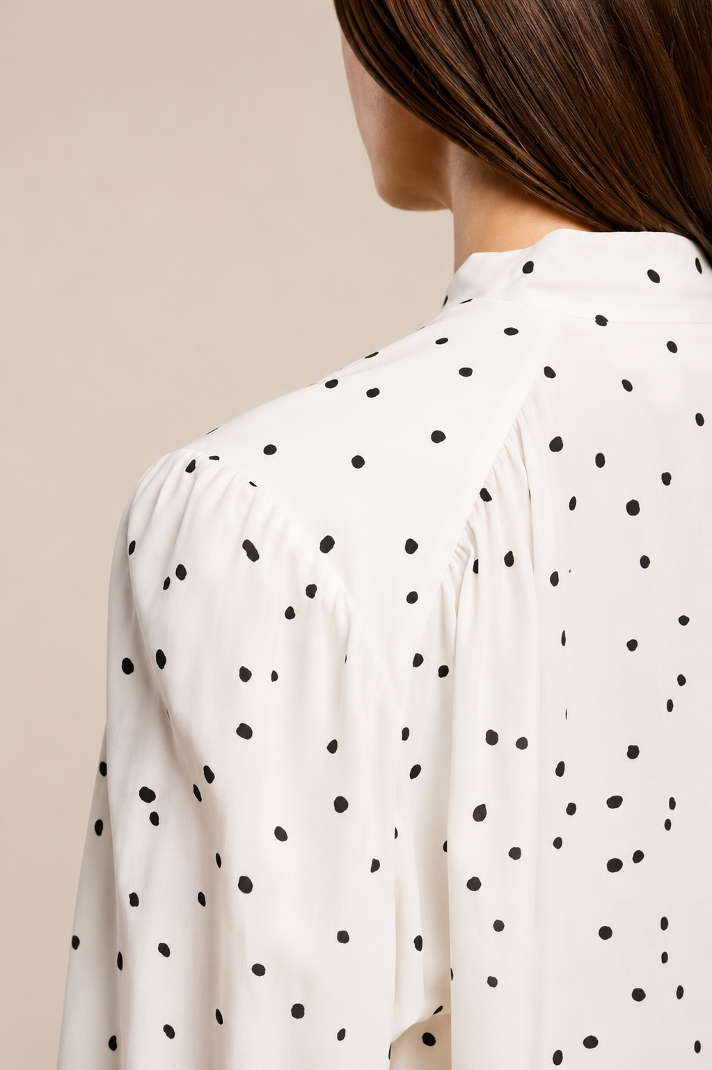 Velvet Alma Tie Neck Blouse