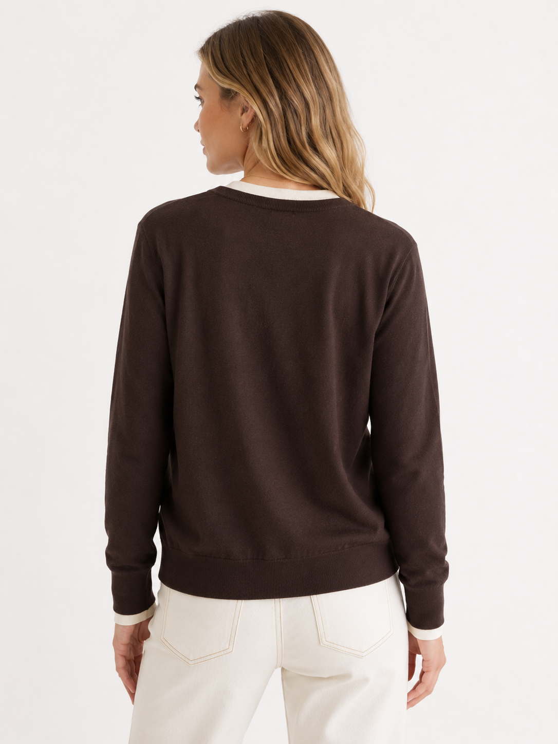 White + Warren Superfine Merino Sweater 21956