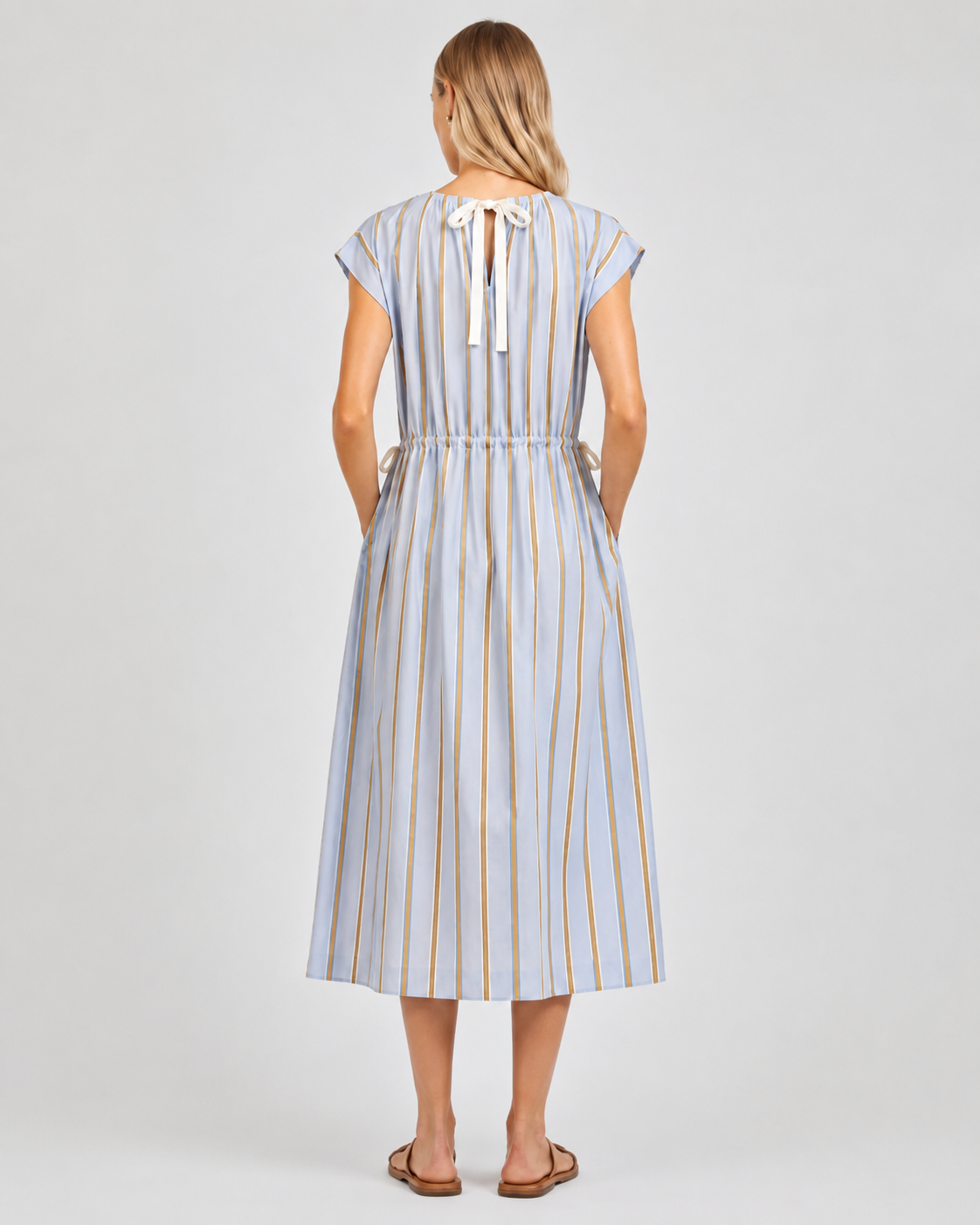 A.Ren Bryce Midi Cotton Dress