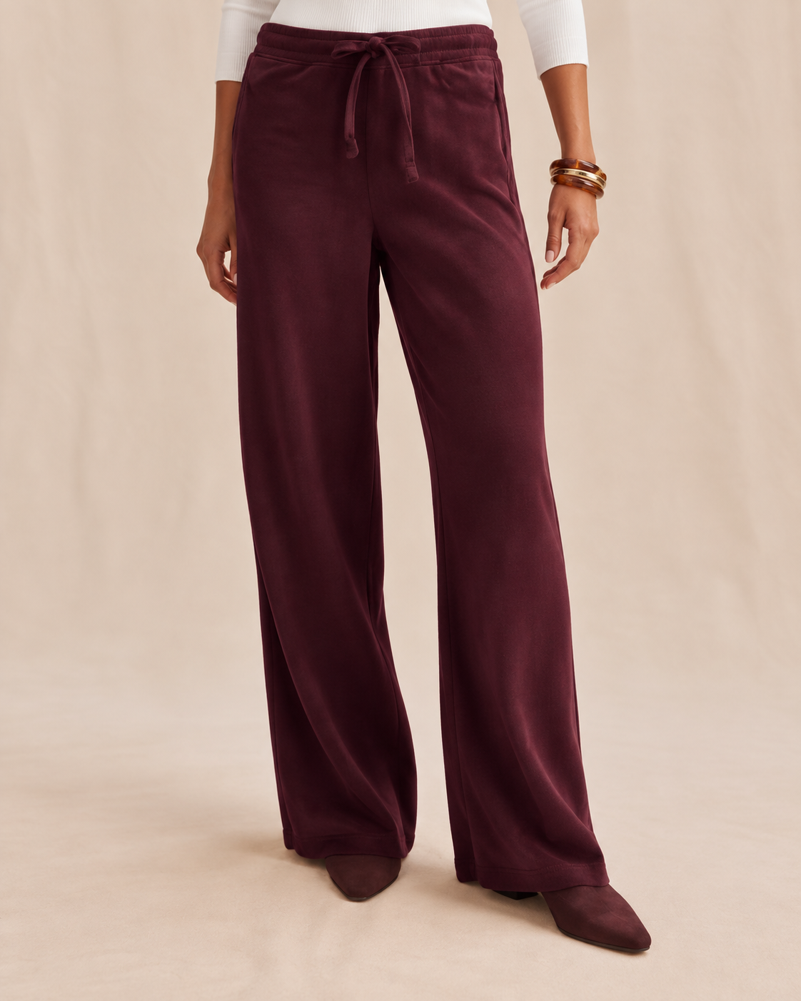 Splendid Lounge Denim Pant in Merlot RW4C830