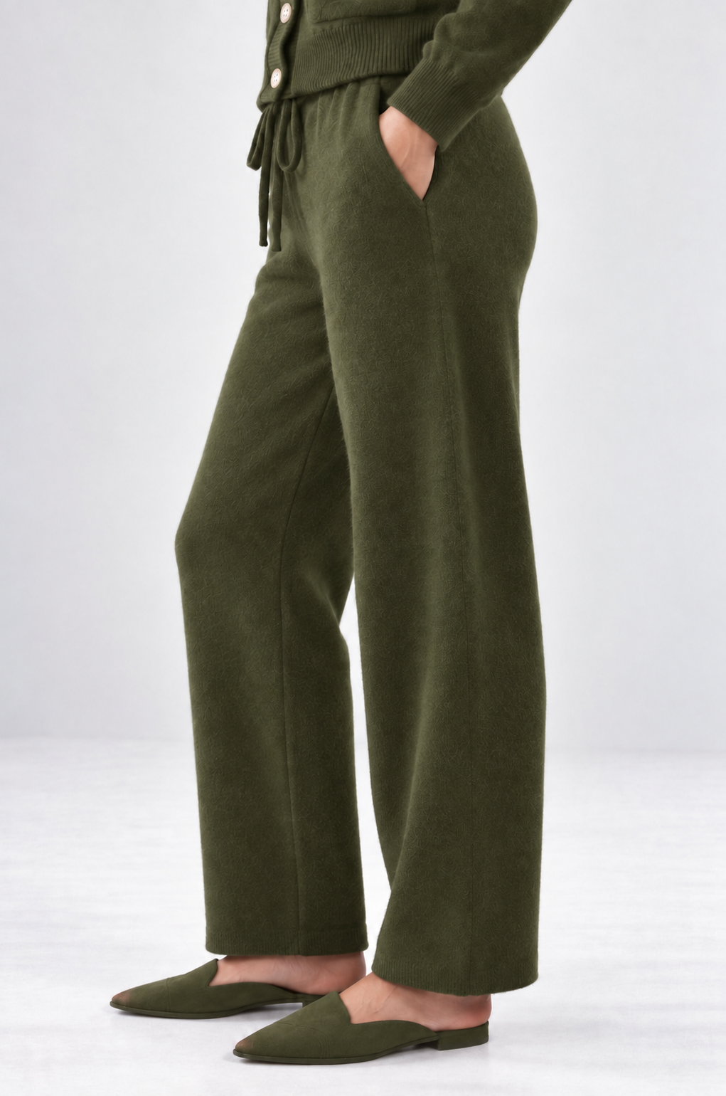 Minnie Rose Cashmere Wide Leg Jogger 99249