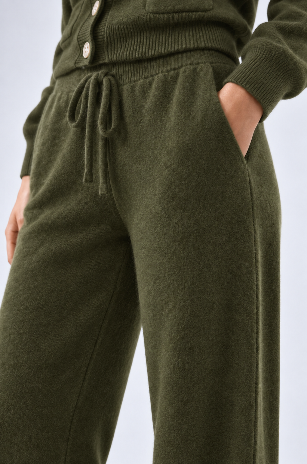 Minnie Rose Cashmere Wide Leg Jogger 99249