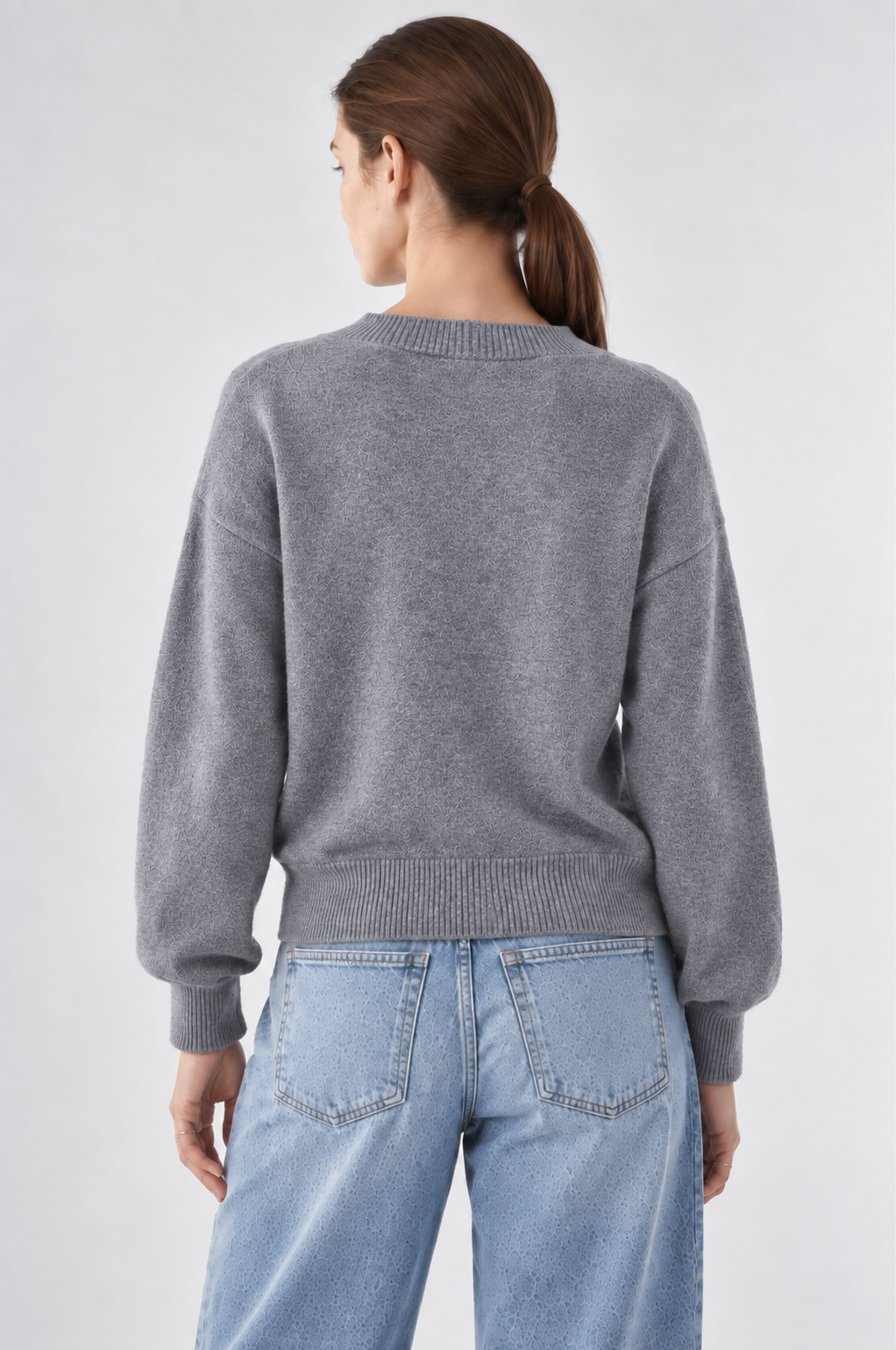 Minnie Rose 9GG Cashmere V-Neck Cardigan 99138