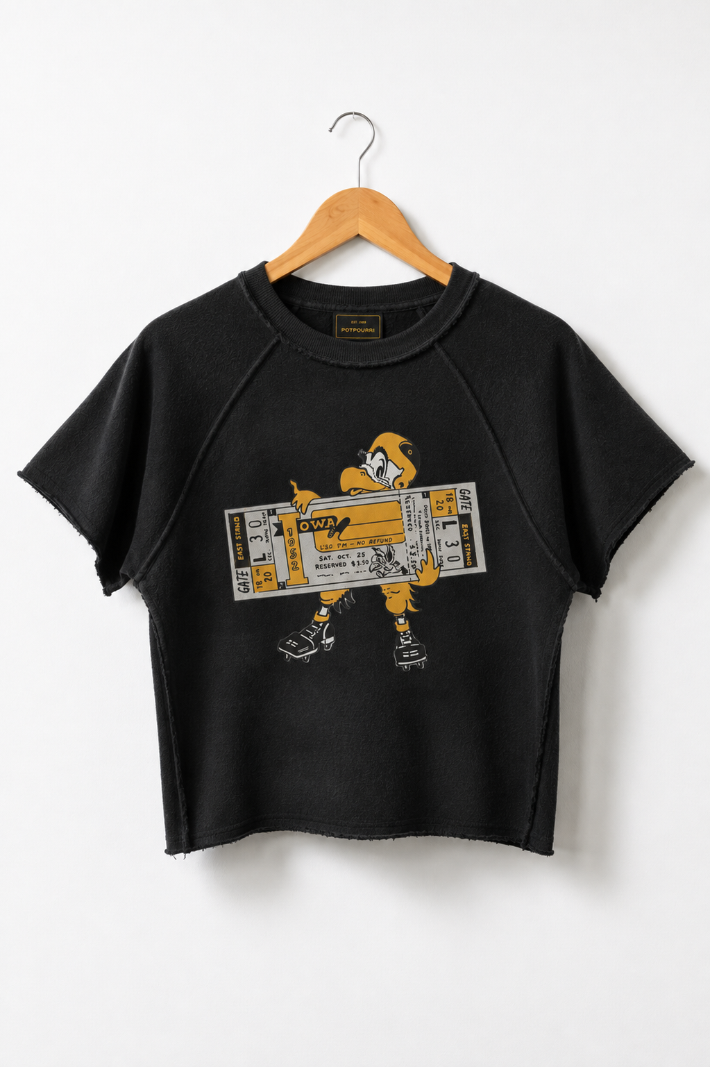 Retro Brand Pennant Herky Sliced Sweatshirt "Season Ticket Holder"