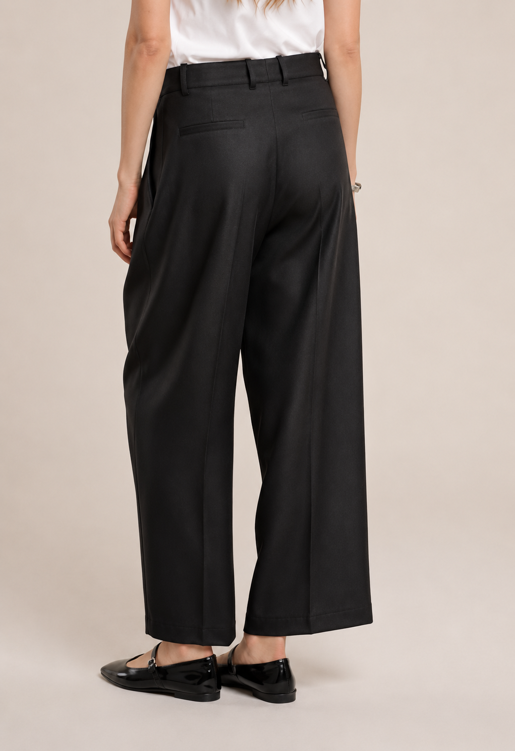 Velvet Karsyn Wool Menswear Pleated Pant