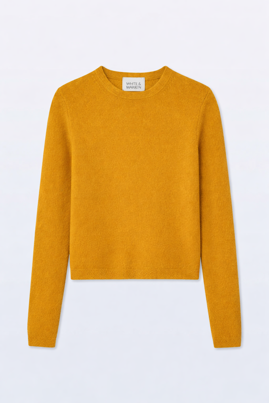 White + Warren Cashmere Slim Stretch Crewneck 21249