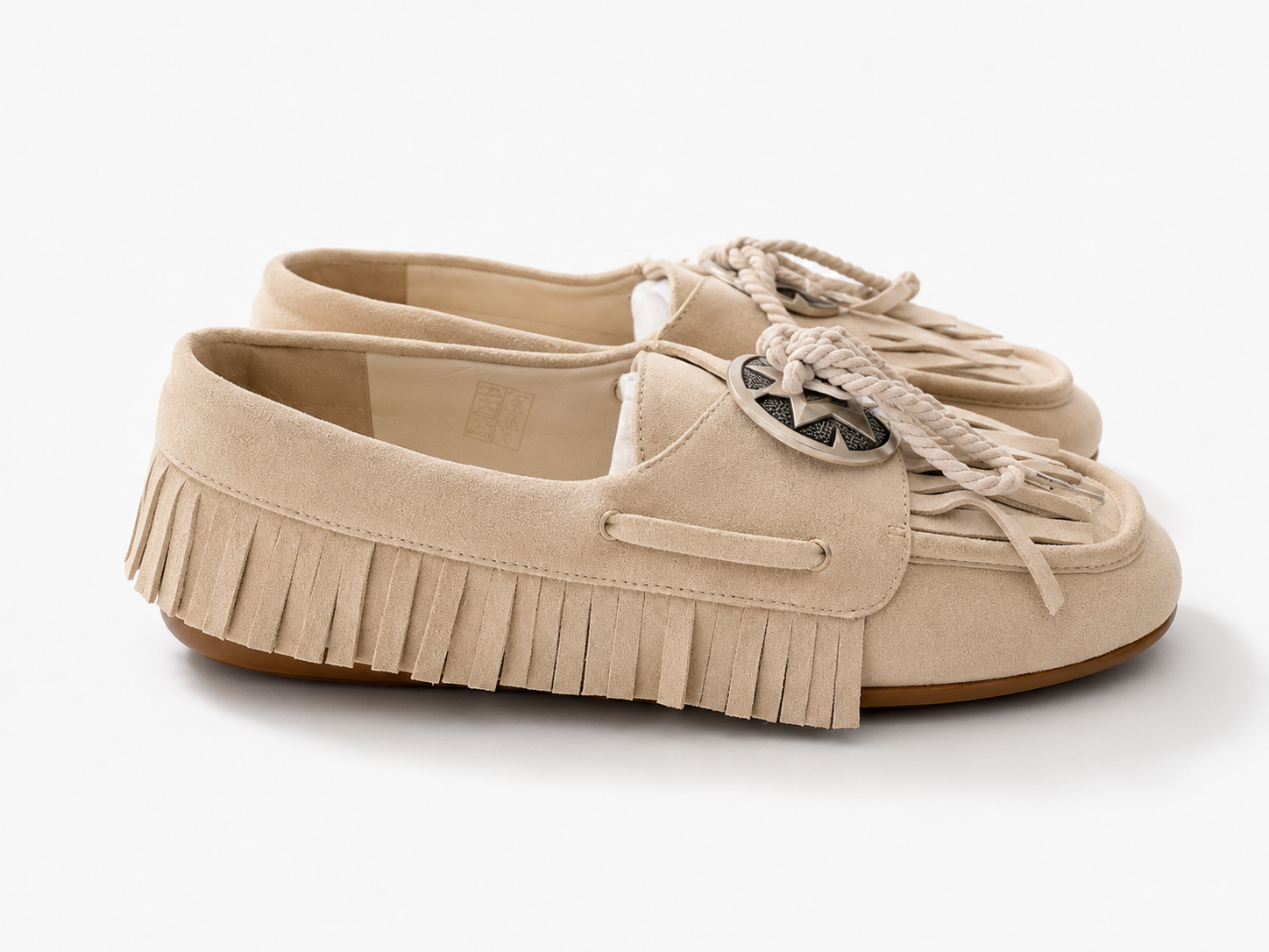 Freda Salvador Romona Fringe Driving Loafer
