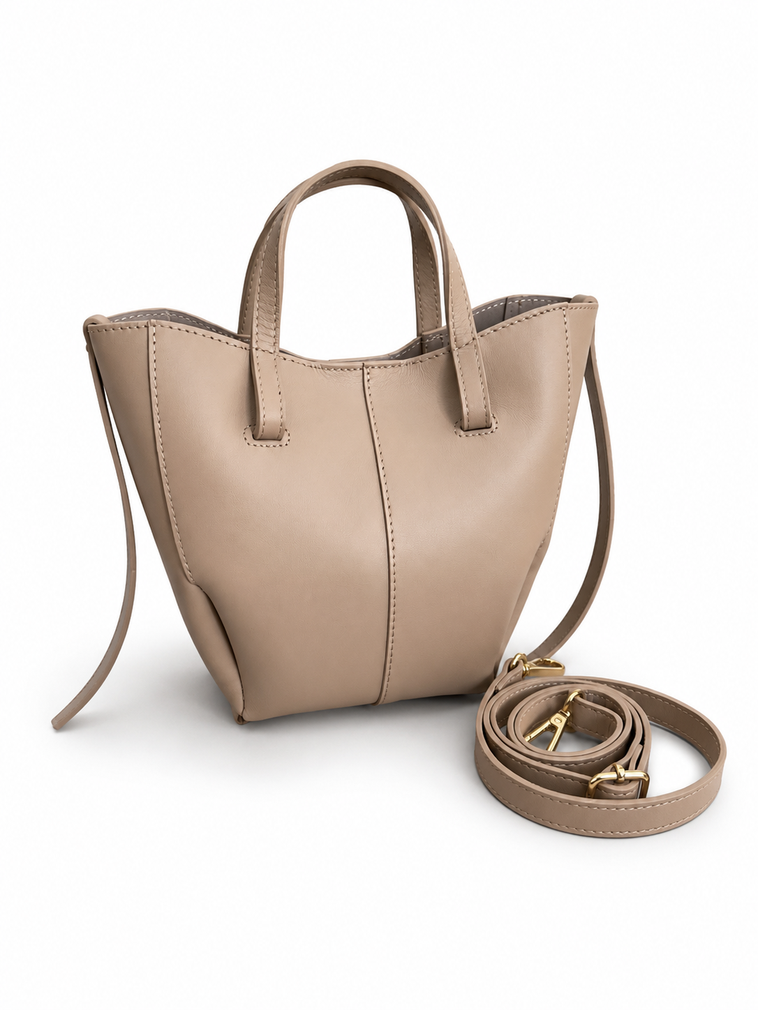Italian Leather Collection Dalia Mini Dumpling Bag