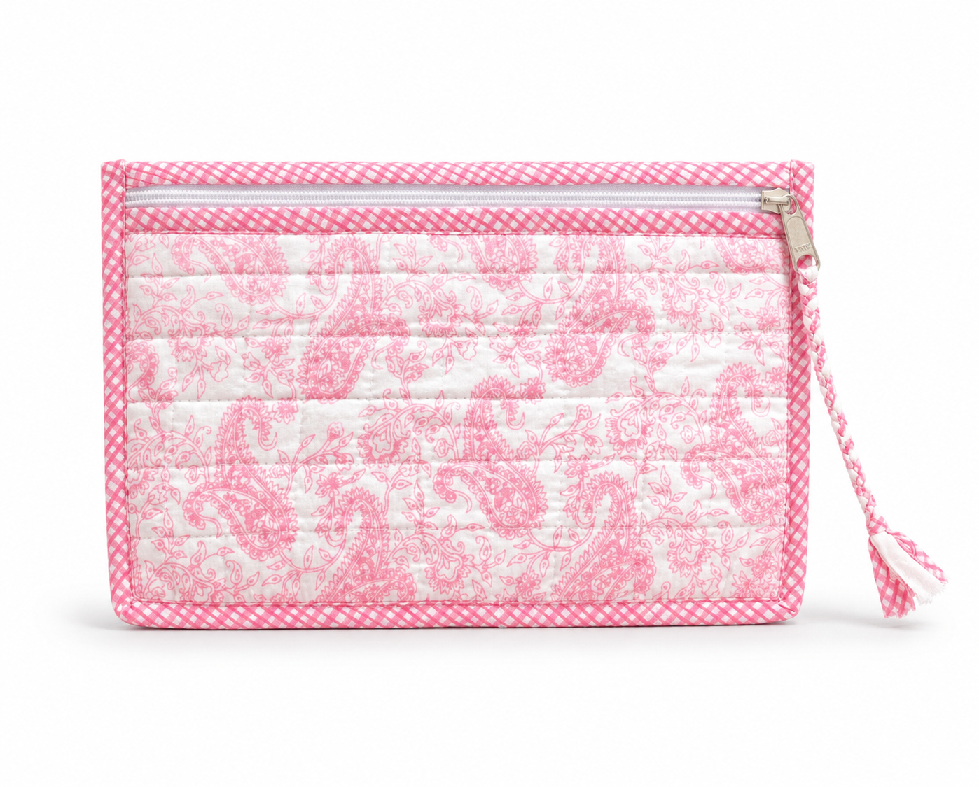 By The Sea Organics Blockprint Beauty Pouch