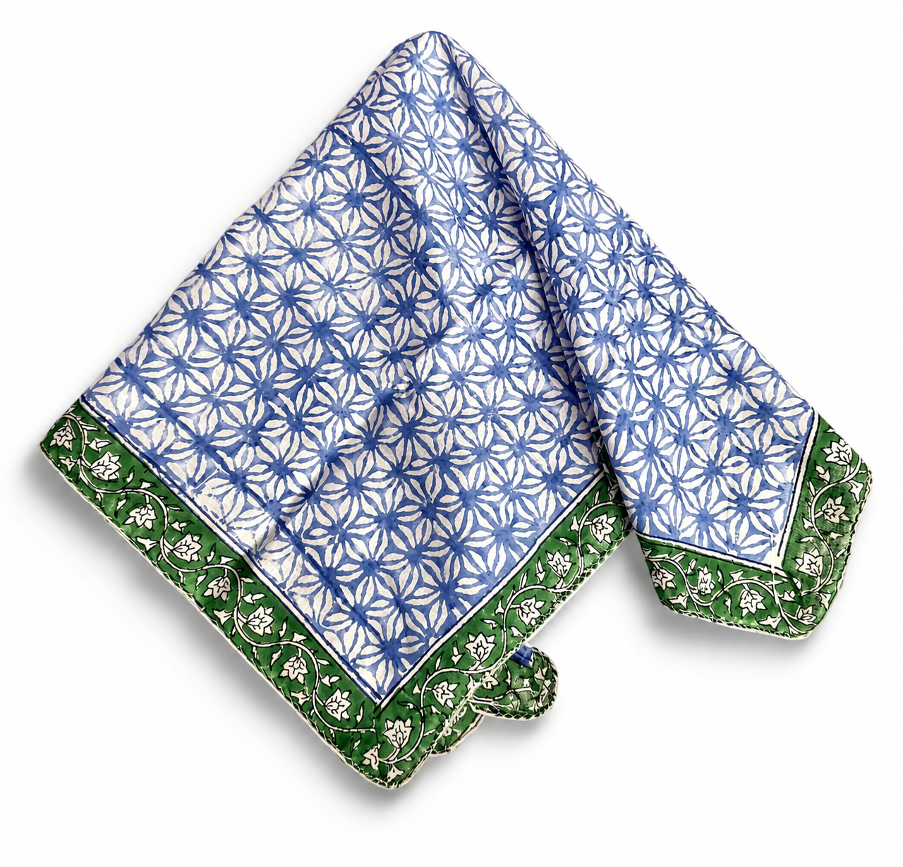 By The Sea Organics Block Print Organic Cotton Bandanas