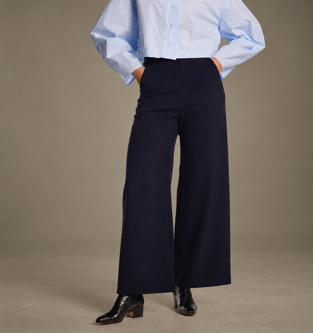 Chie Mihara Pamia Colette Wool Draped Pants