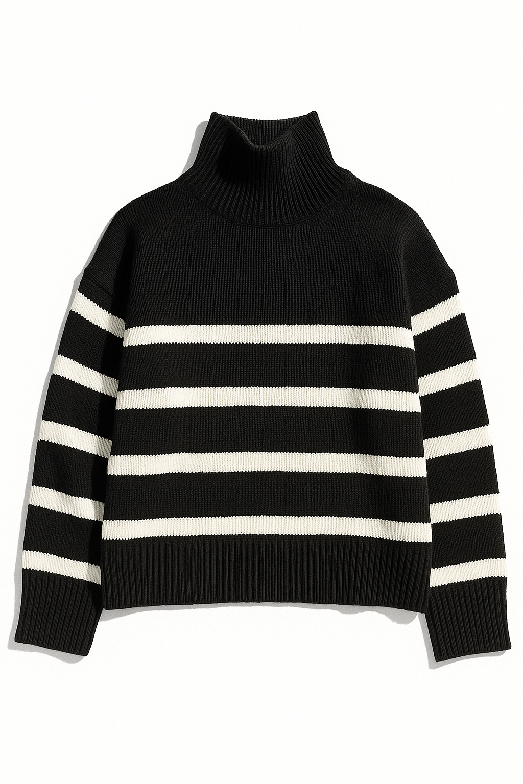 Alex Mill Nottinghill Striped Turtleneck