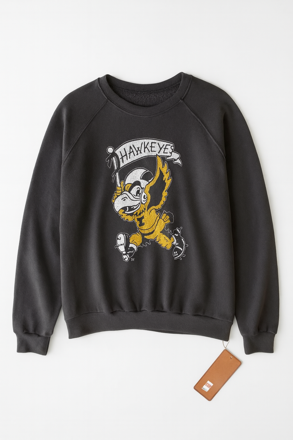 Retro Brand Pennant Favorite French Terry Crewneck Sweatshirt