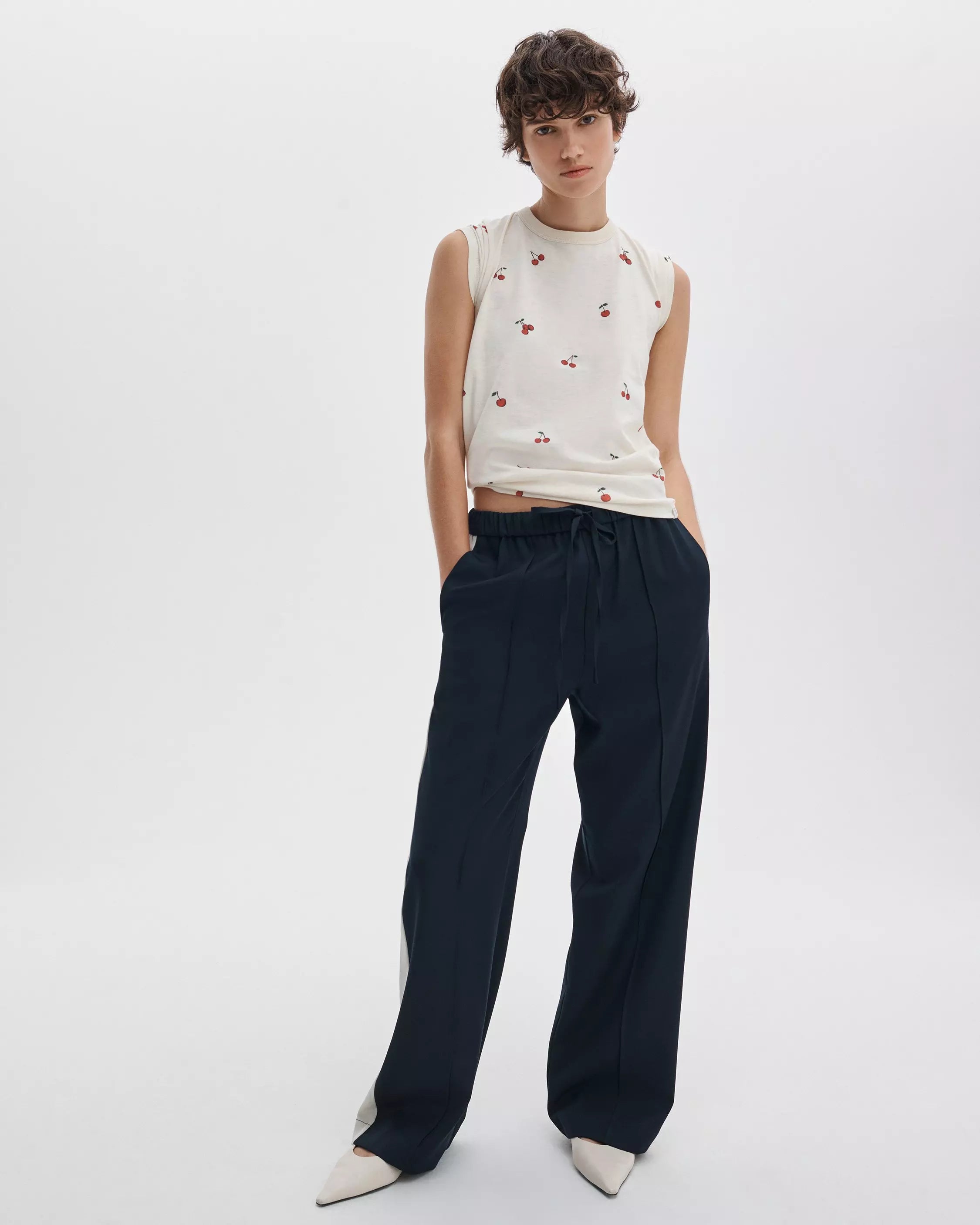 Rag & Bone Cherry Graphic Tee Shirt