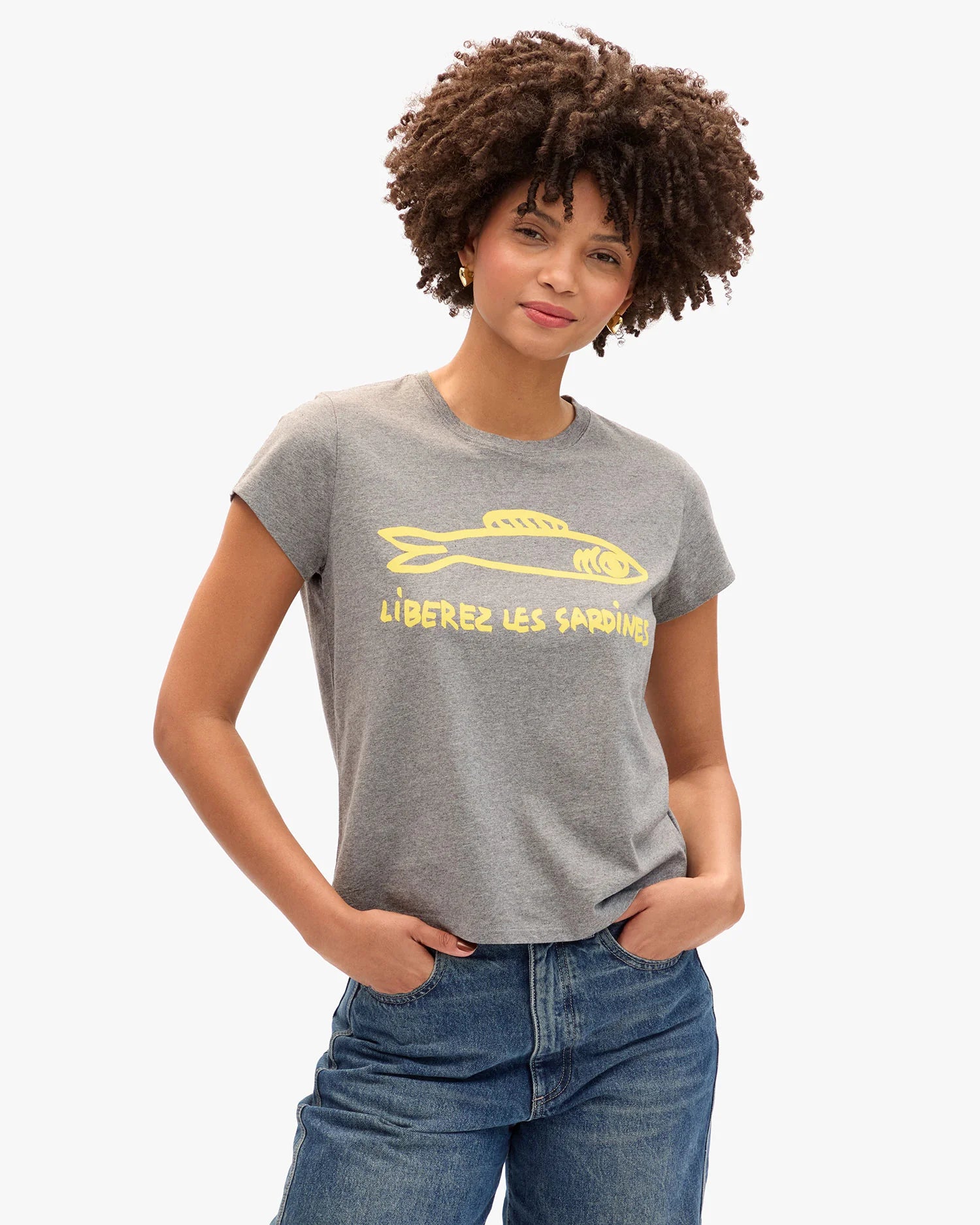 Clare V. Liberez les Sardines Classic Tee