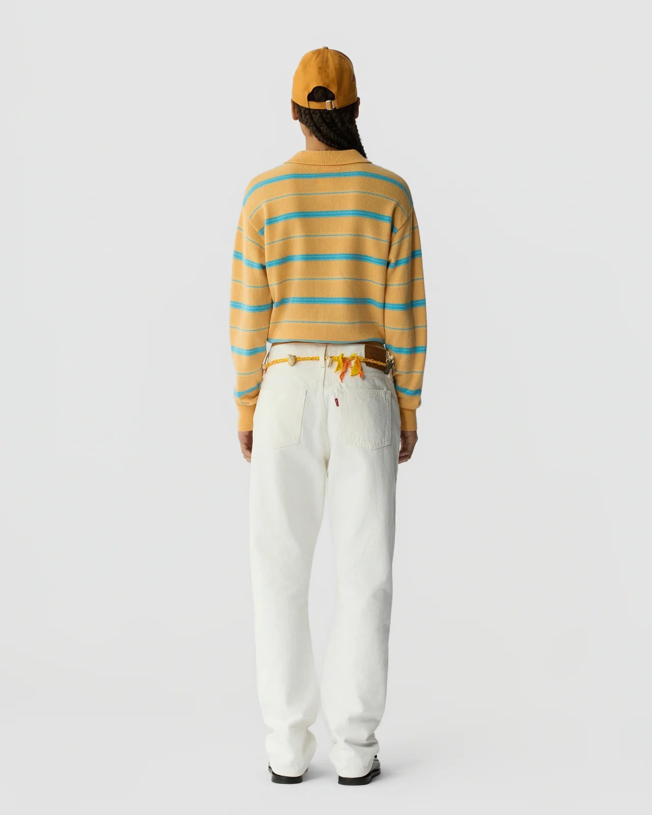 Guest in Residence Collegiate Stripe Polo