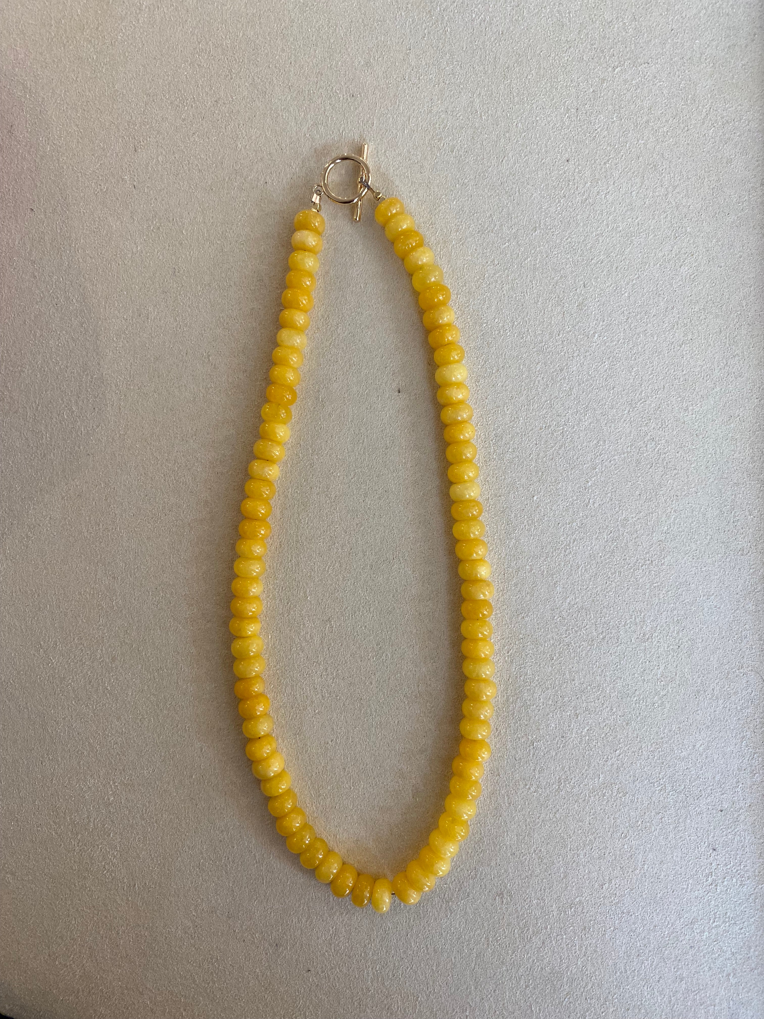Sonya Renee Lilly Gemstone Bead Necklace