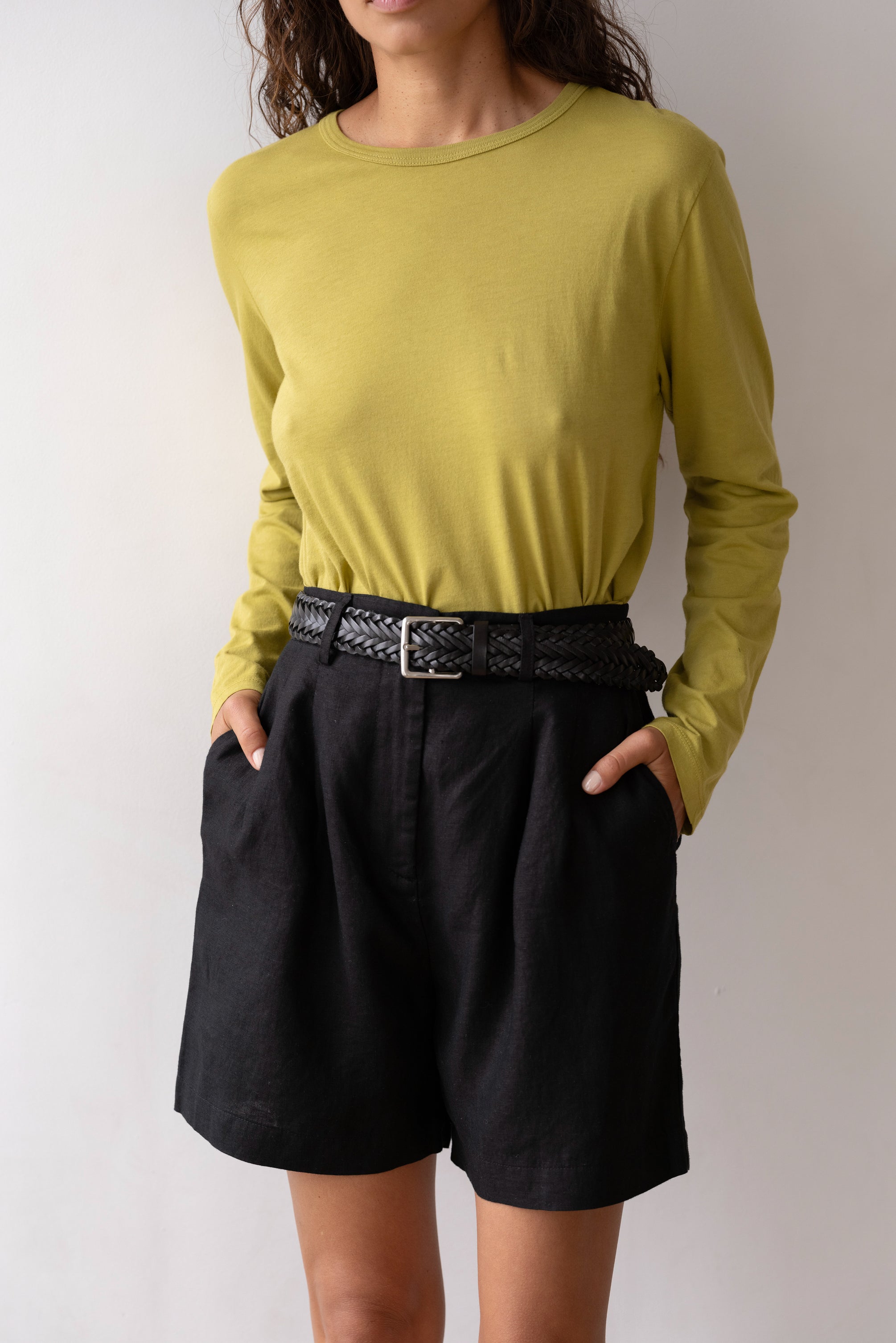 Donni The Linen Pleated Short 0018