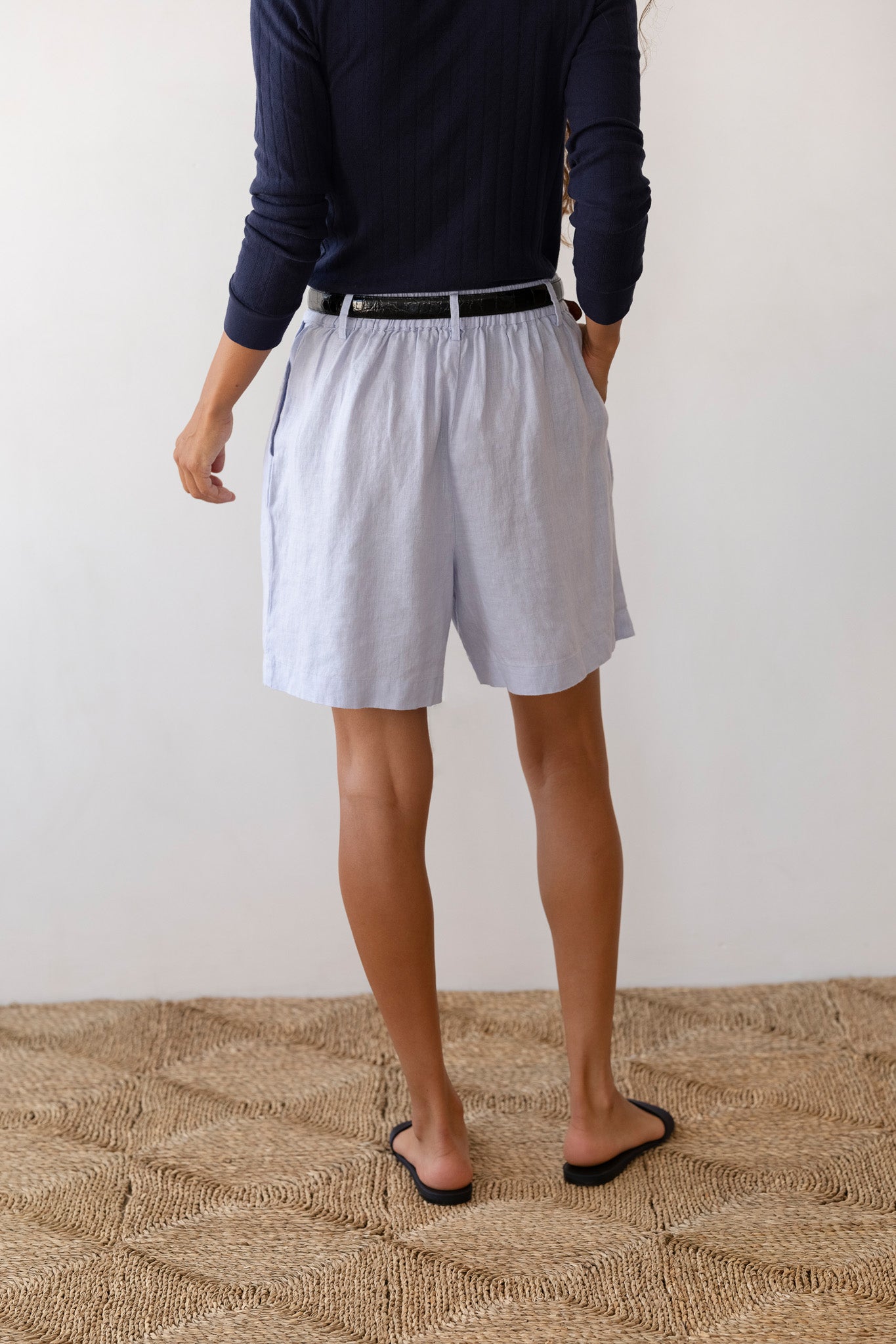 Donni The Linen Pleated Short 0018