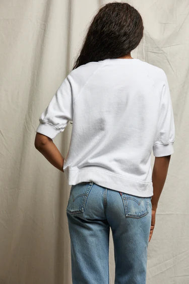Perfect White Tee Effie French Terry Raglan Sweatshirt