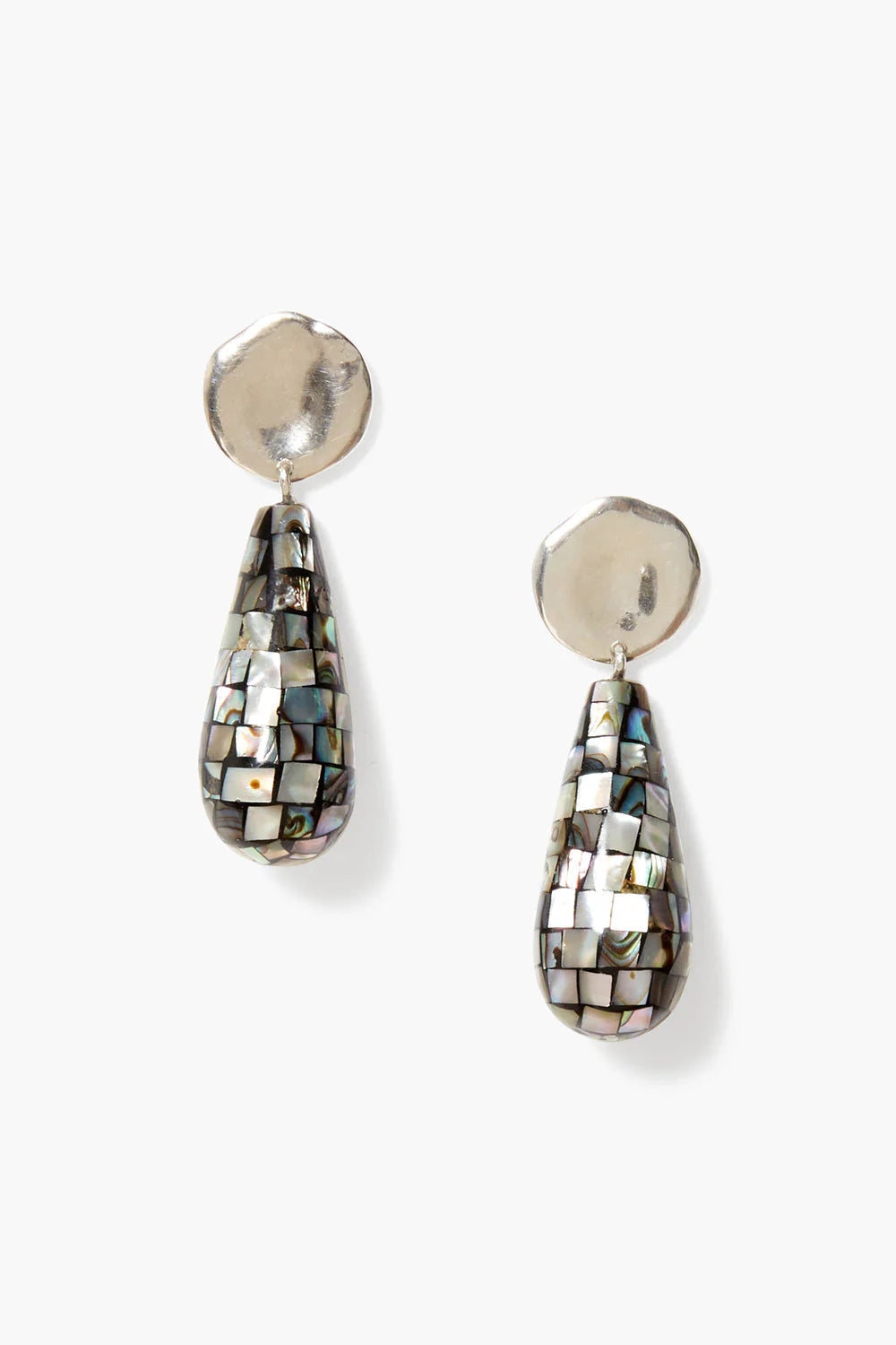 Chan Luu Siren Drop Earrings Abalone ES-5729LQ
