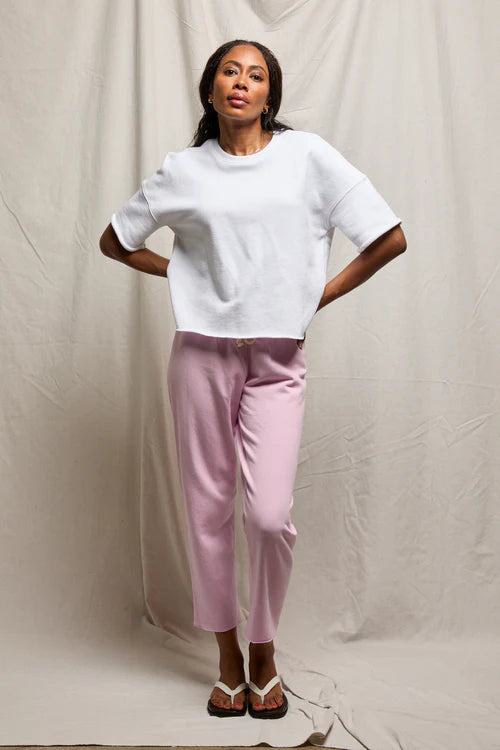Perfect White Tee Jamaica Beach Fleece Drawstring Pant
