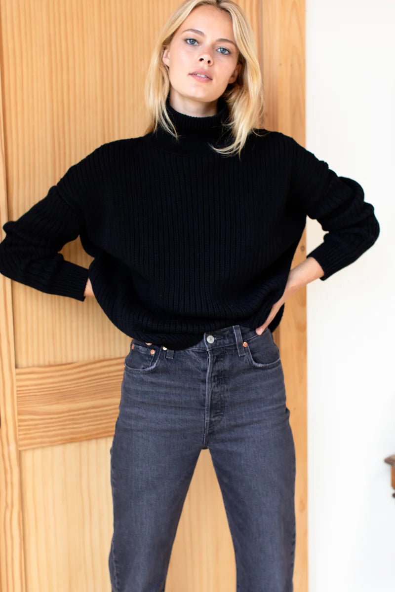 Emerson Fry Carolyn Funnel Neck Sweater