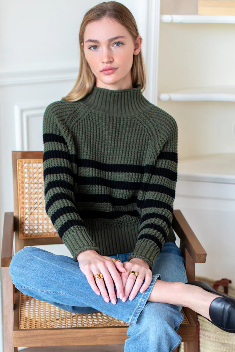 Emerson Fry Boxy Funnel Neck Sweater