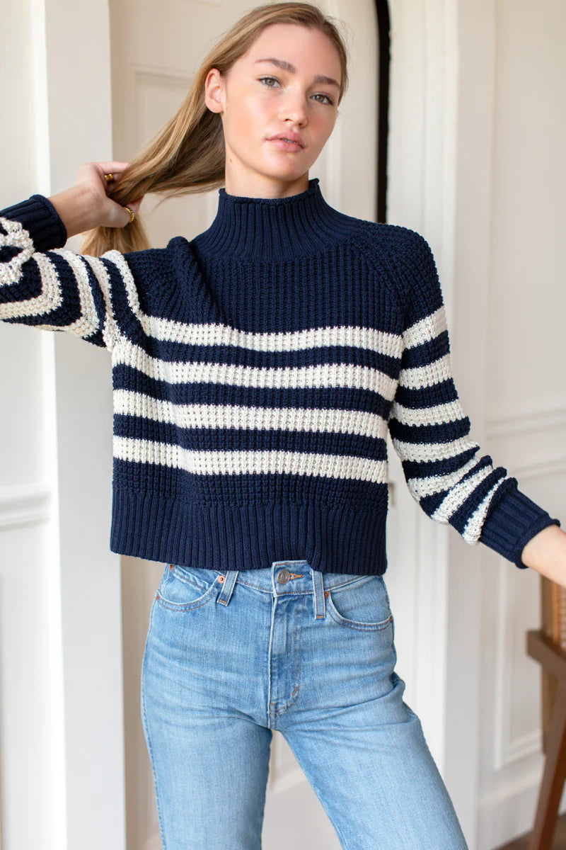 Emerson Fry Boxy Funnel Neck Sweater