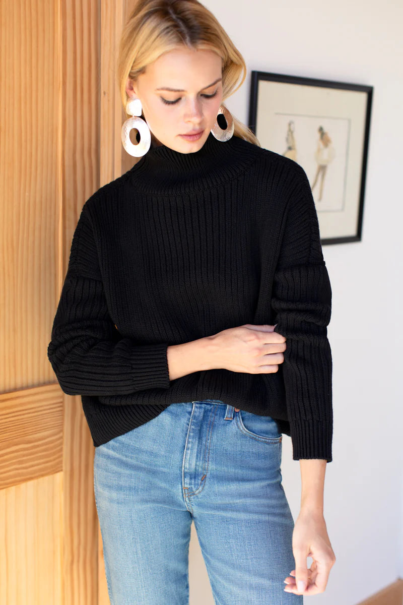 Emerson Fry Carolyn Funnel Neck Sweater