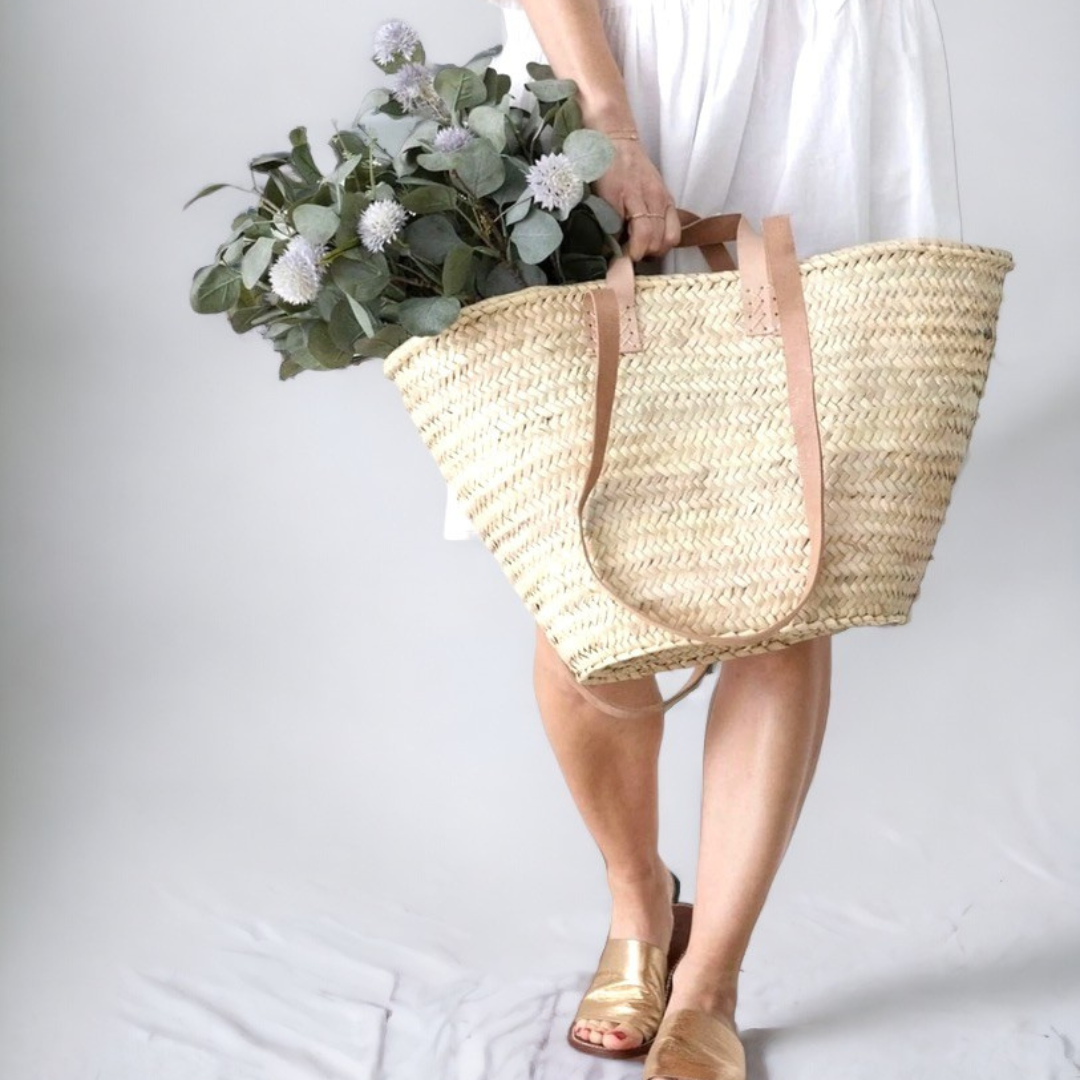 French Market Bags Two Handled French Market Basket #18