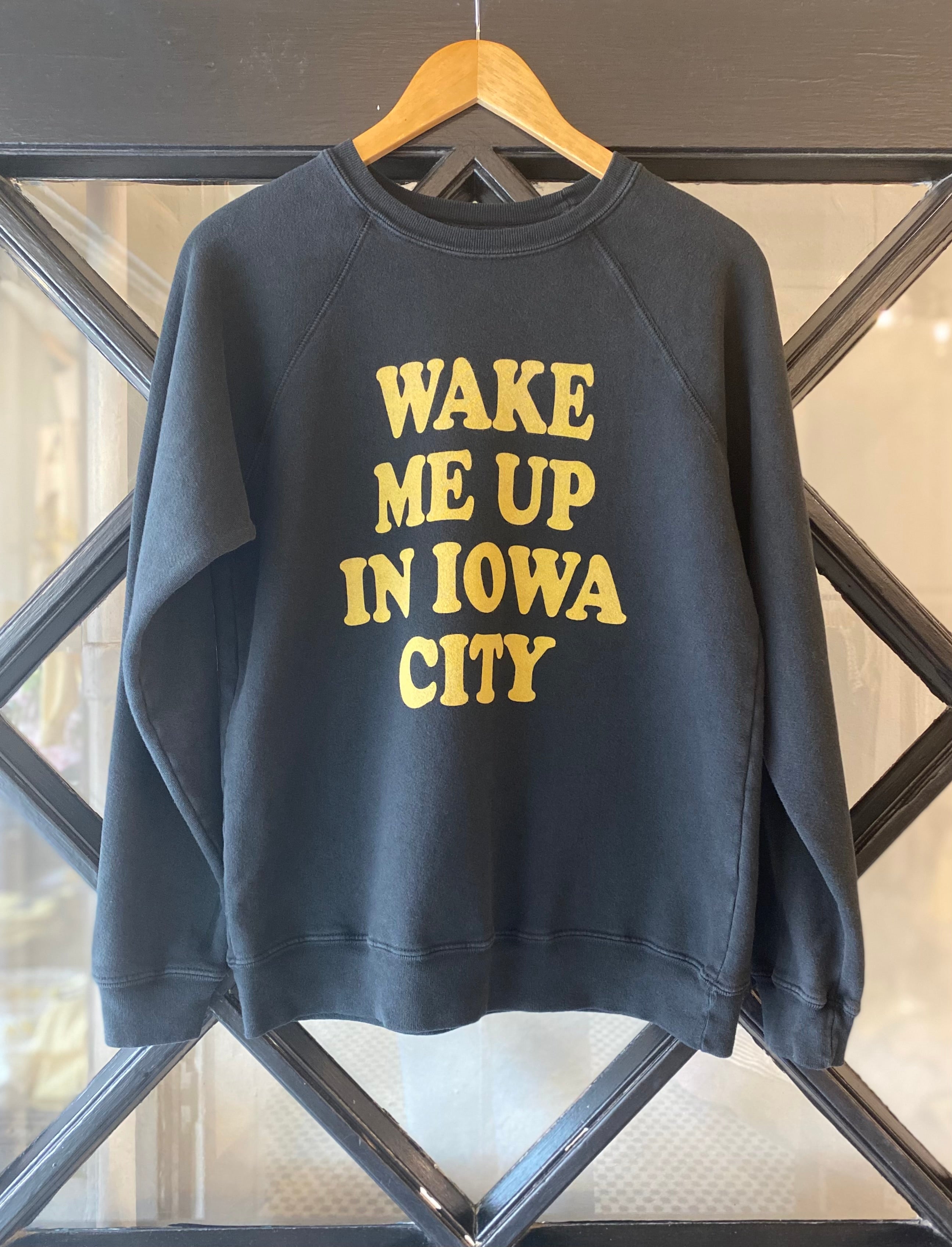 Retro Brand WAKE ME UP IN IOWA CITY Full Length Sweatshirt