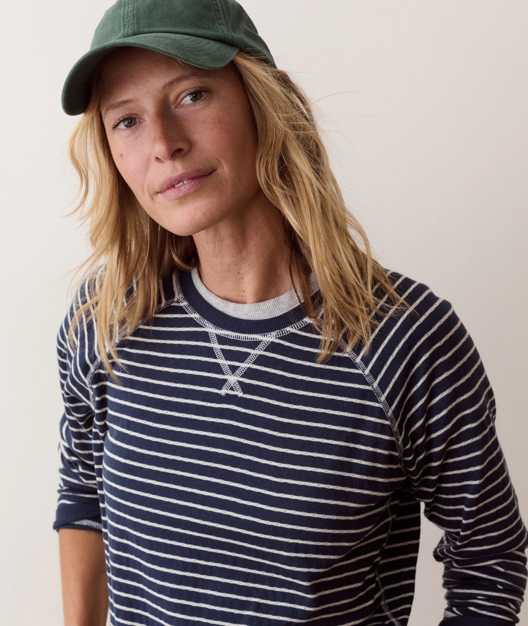 Marine Layer Juno Reversible Raglan Sweatshirt