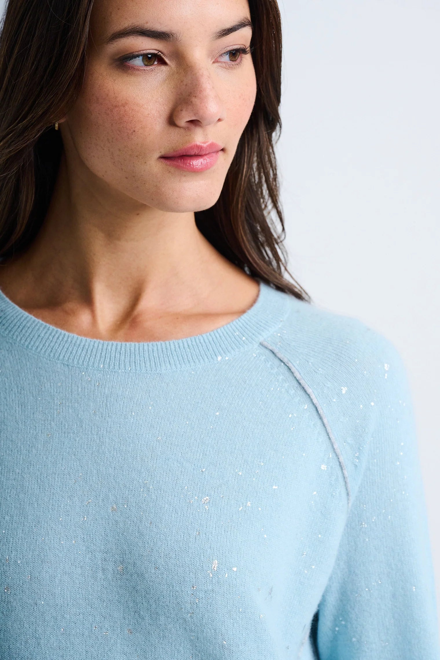 Lisa Todd Diamond Dust Cashmere Sweater