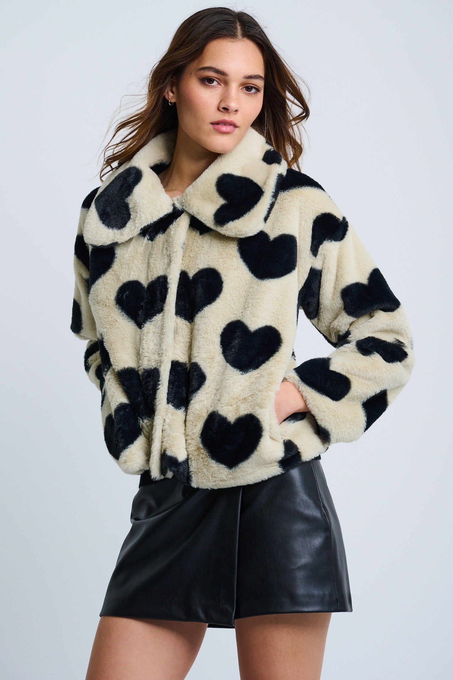 Lisa Todd Love Shag Faux Fur Jacket F25-JT127