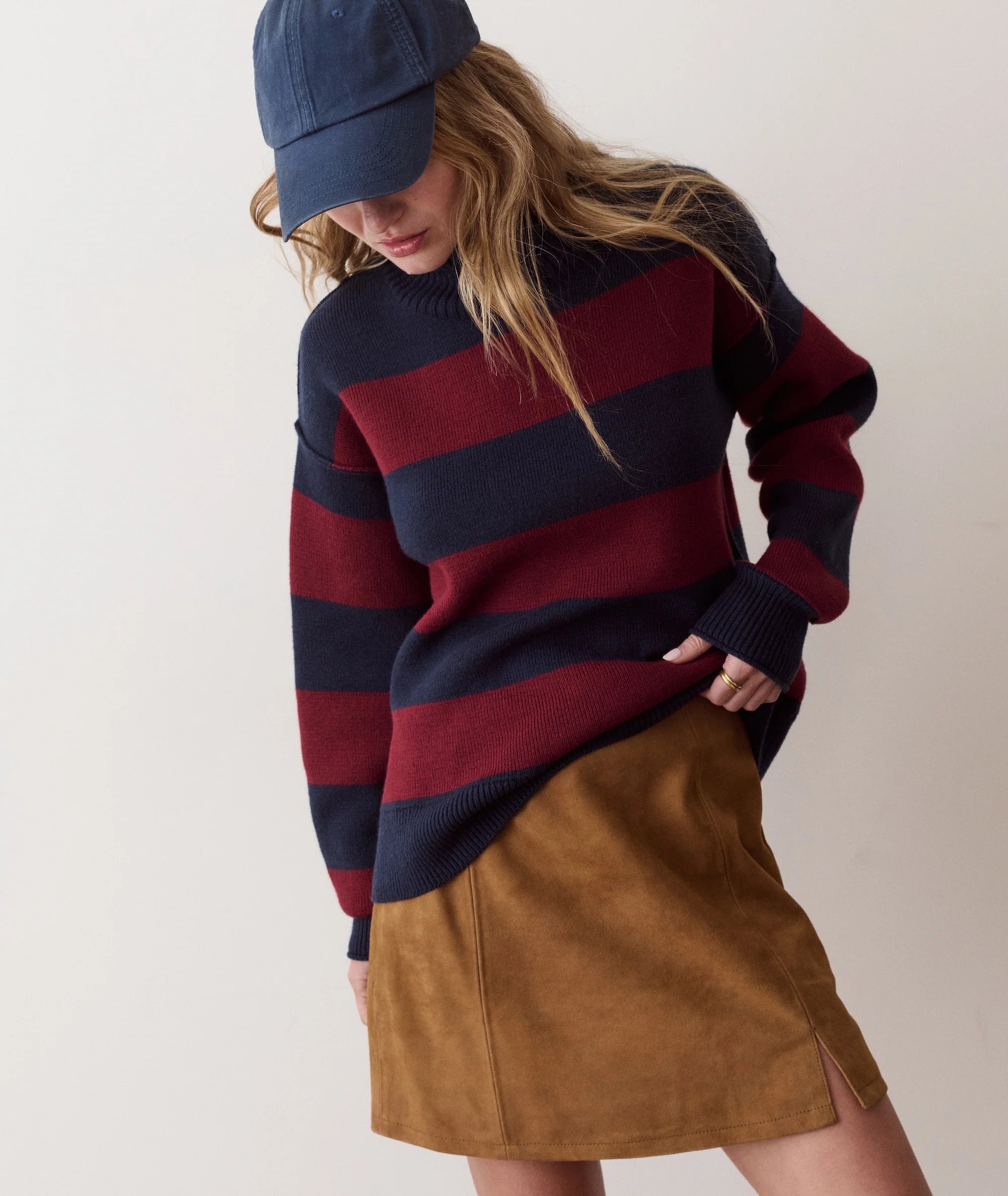 Marine Layer Maggie Funnelneck Rollneck Sweater