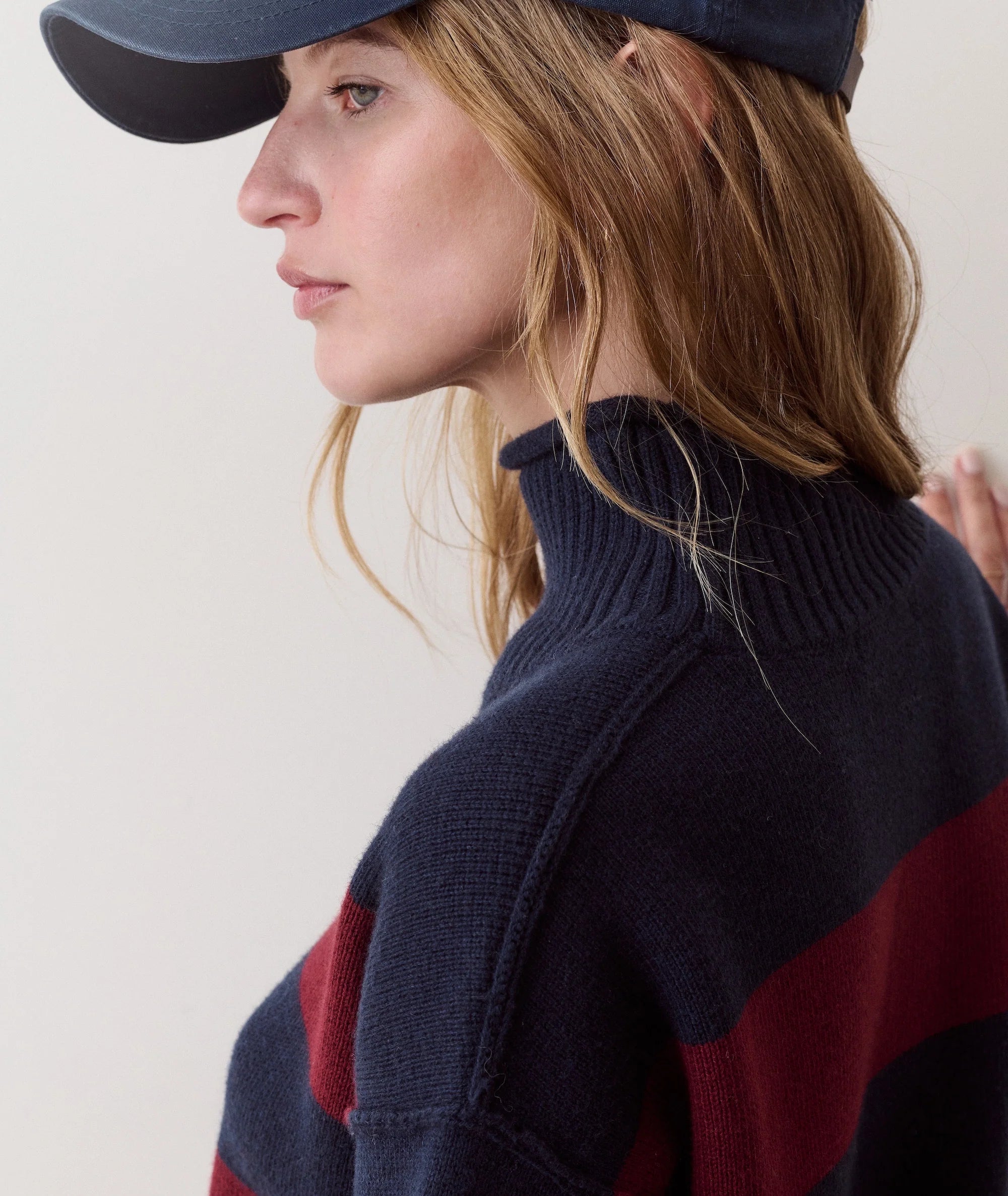 Marine Layer Maggie Funnelneck Rollneck Sweater
