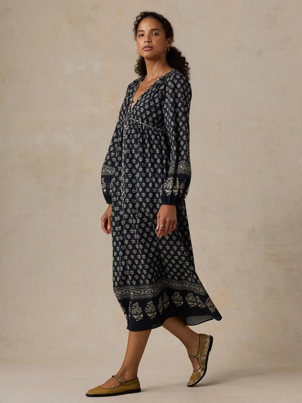 Faherty Maia Dress- Eclipse Blossom