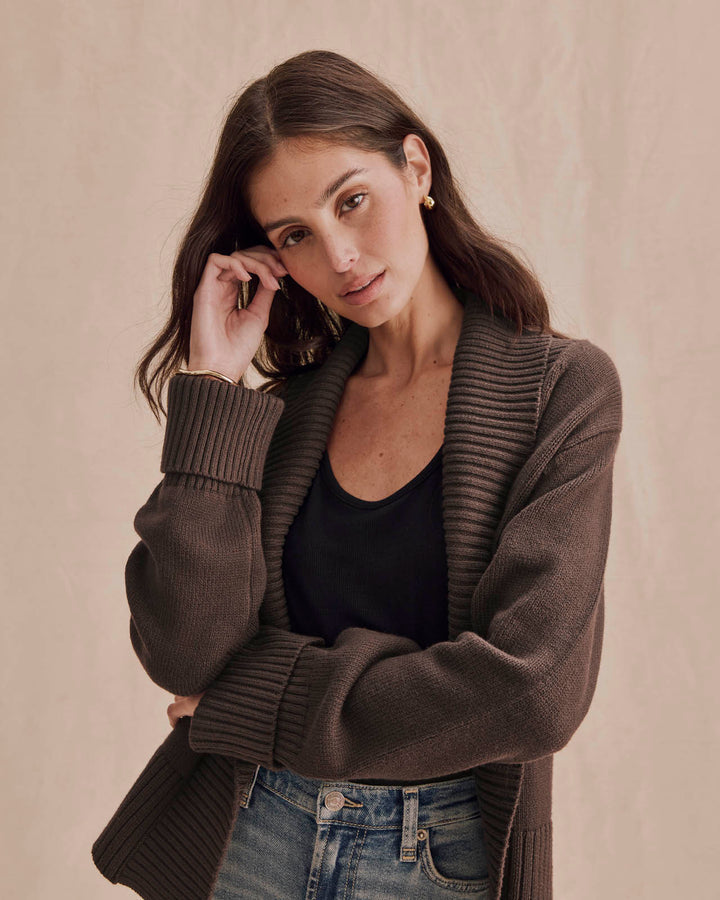 Splendid Aria Sweater Open Jacket RF6J050