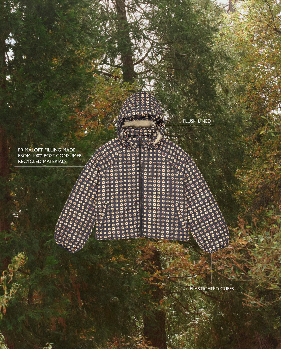 The Great The Whistler Puffer Mini Frosted Daisy