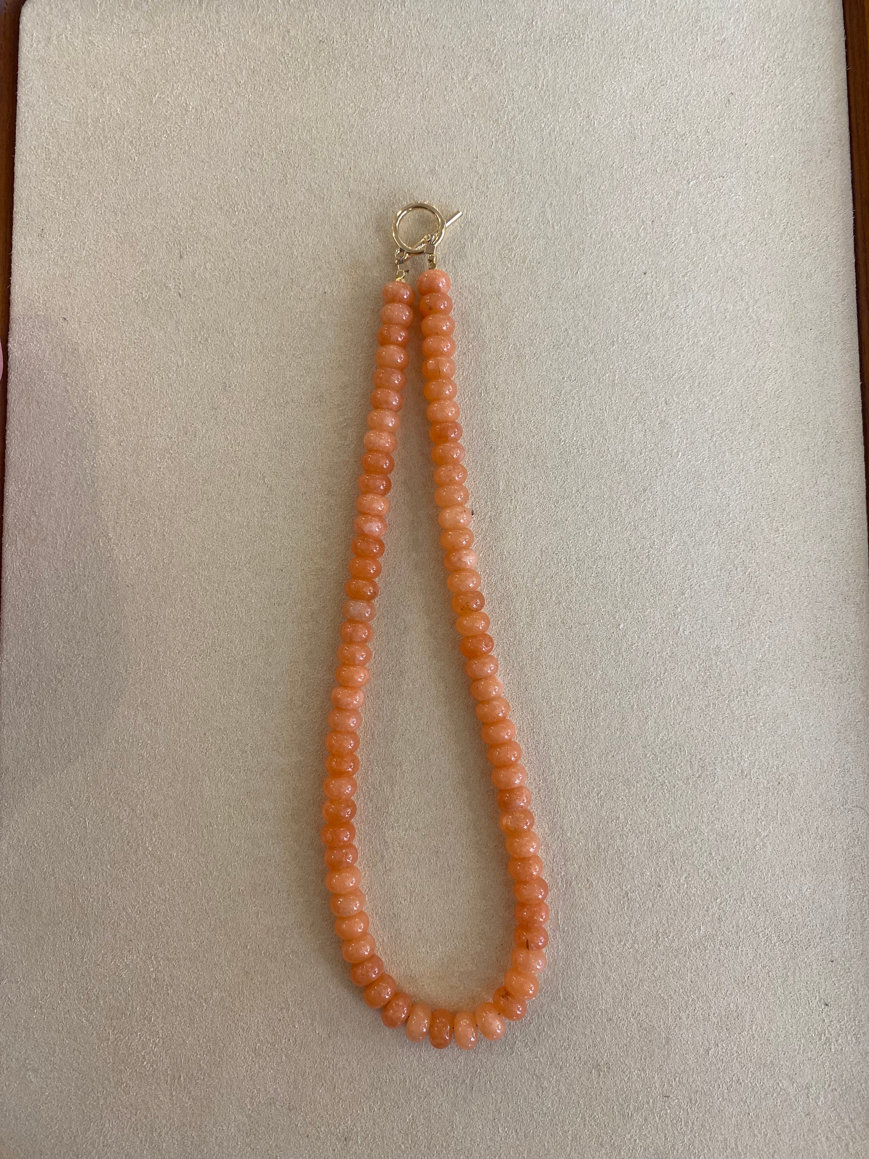 Sonya Renee Lilly Gemstone Bead Necklace