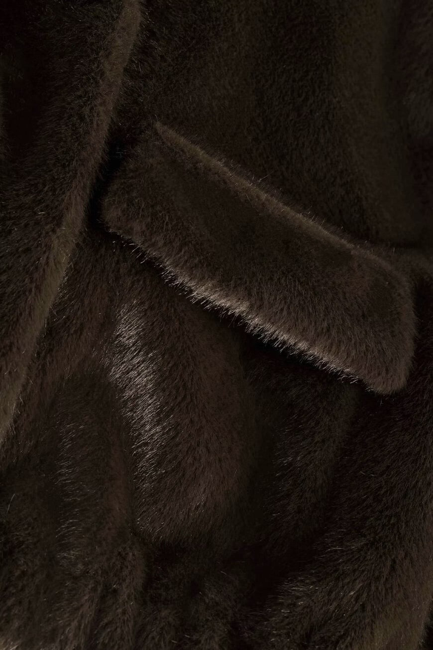 BA&SH Paros Faux Fur Jacket