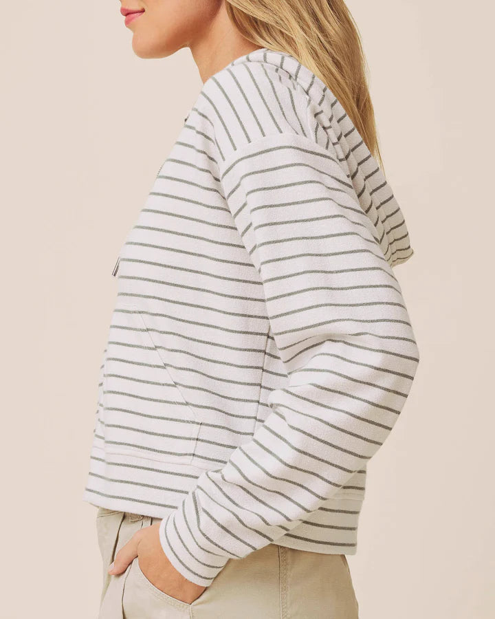 Splendid Kennedy Stripe Zip-Up RM6K740