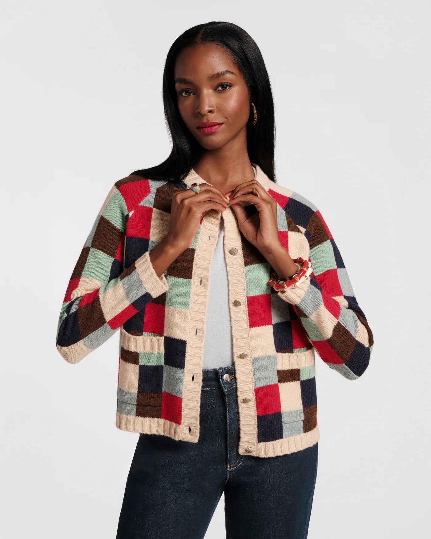 Frances Valentine Pixel Cardigan